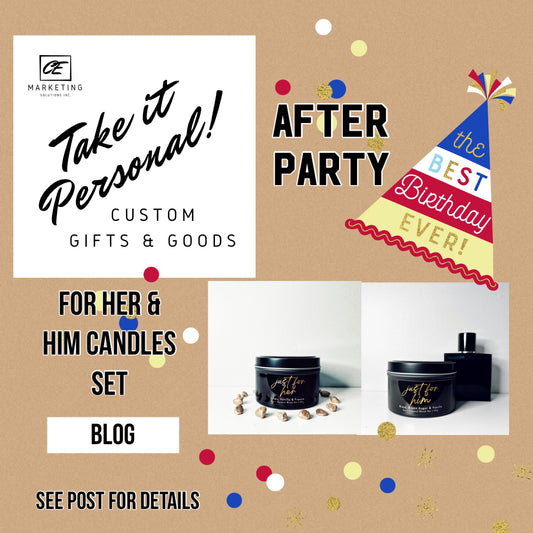 His and Her candle set Giveaway