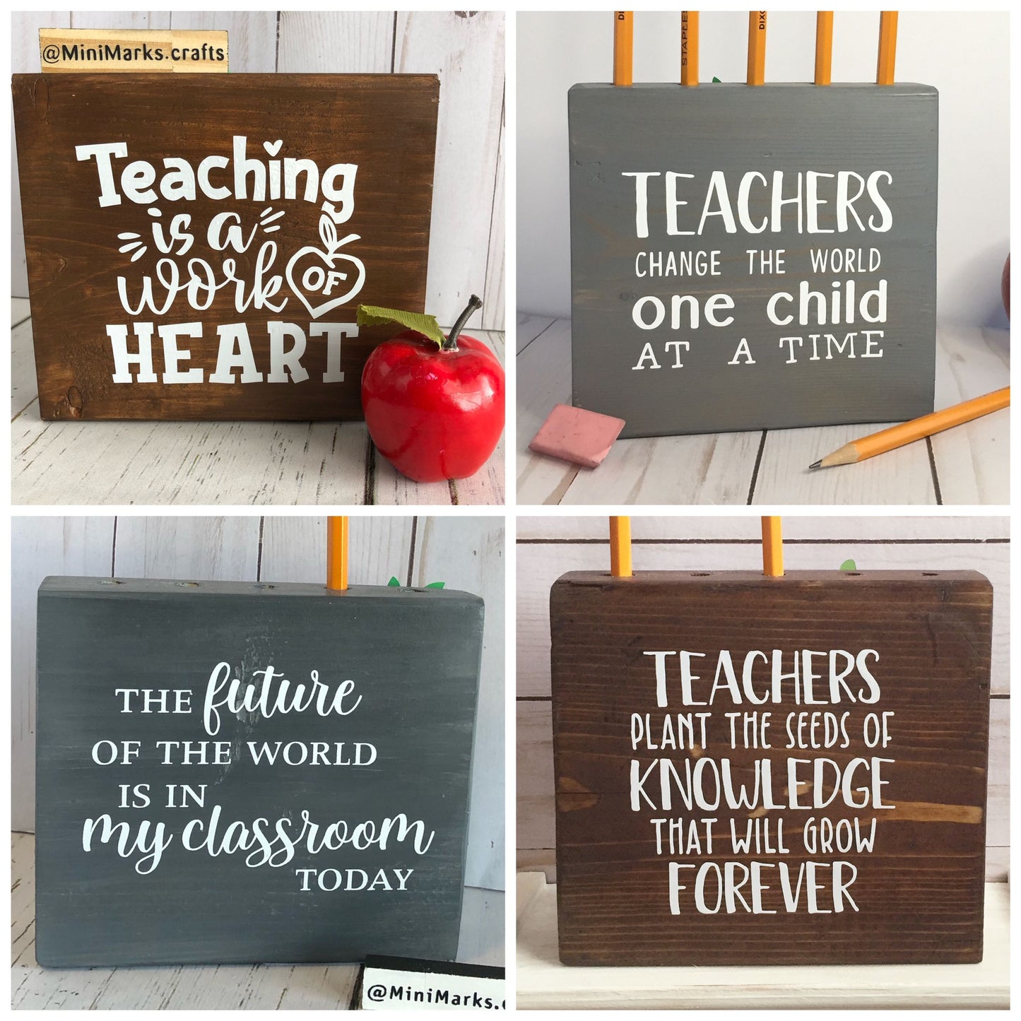 Personalized Desk Block