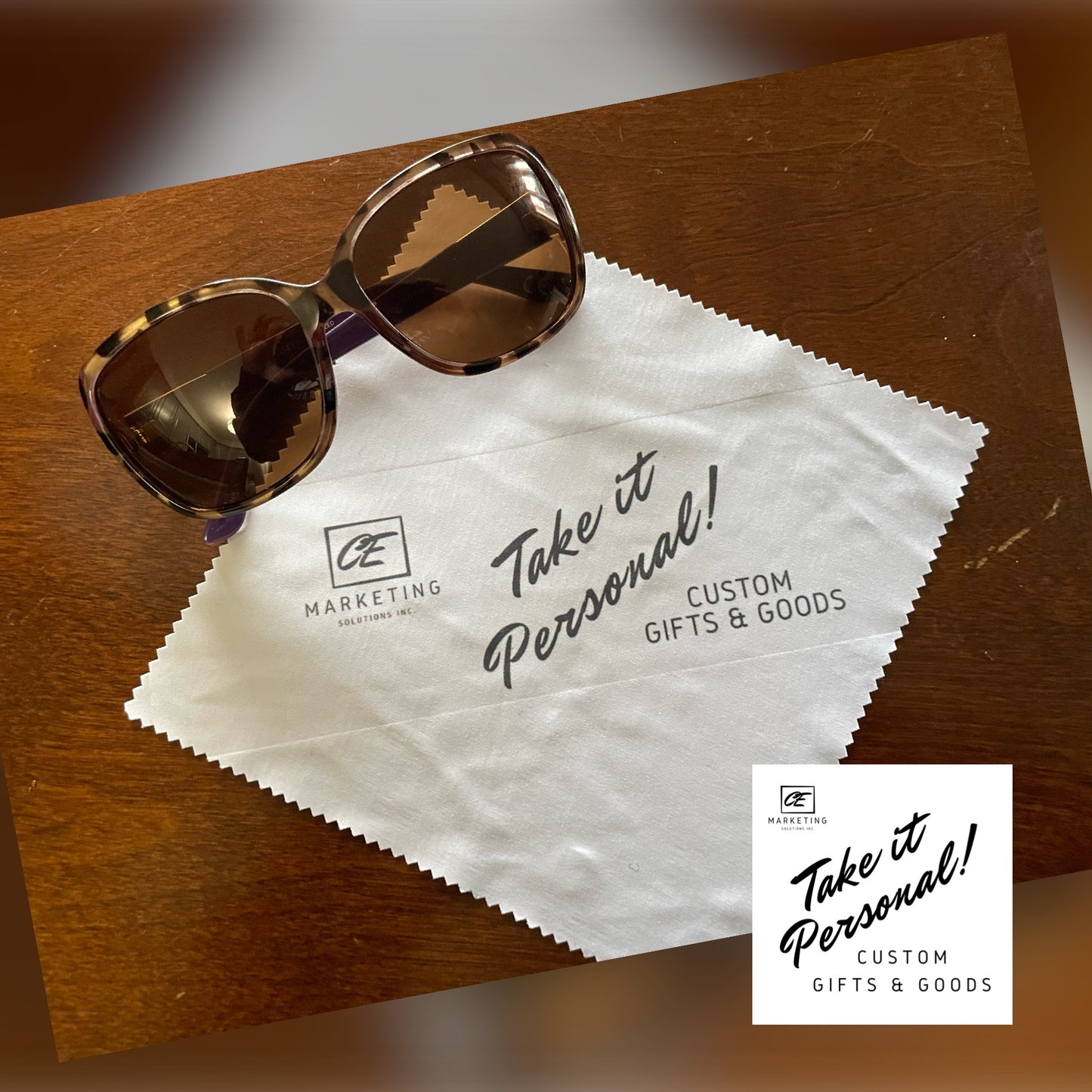 Glass Custom Cleaning Cloth