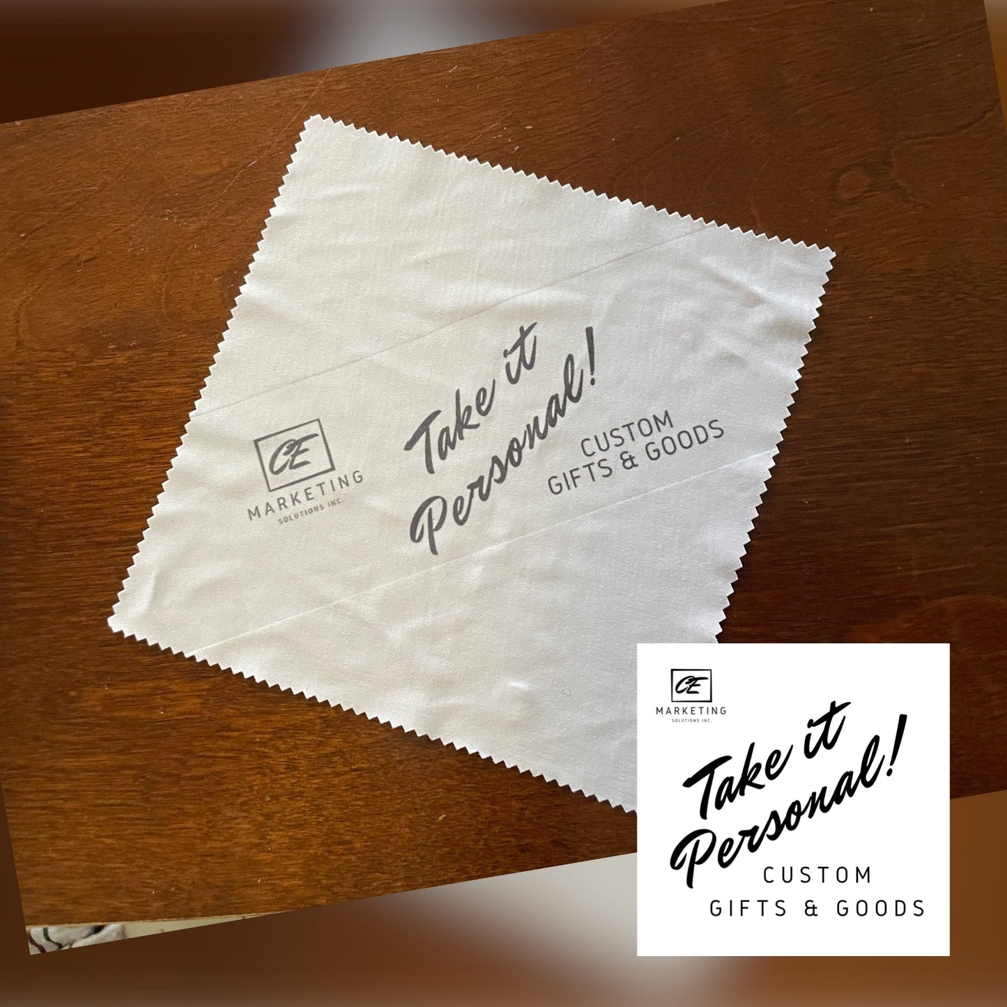Glass Custom Cleaning Cloth