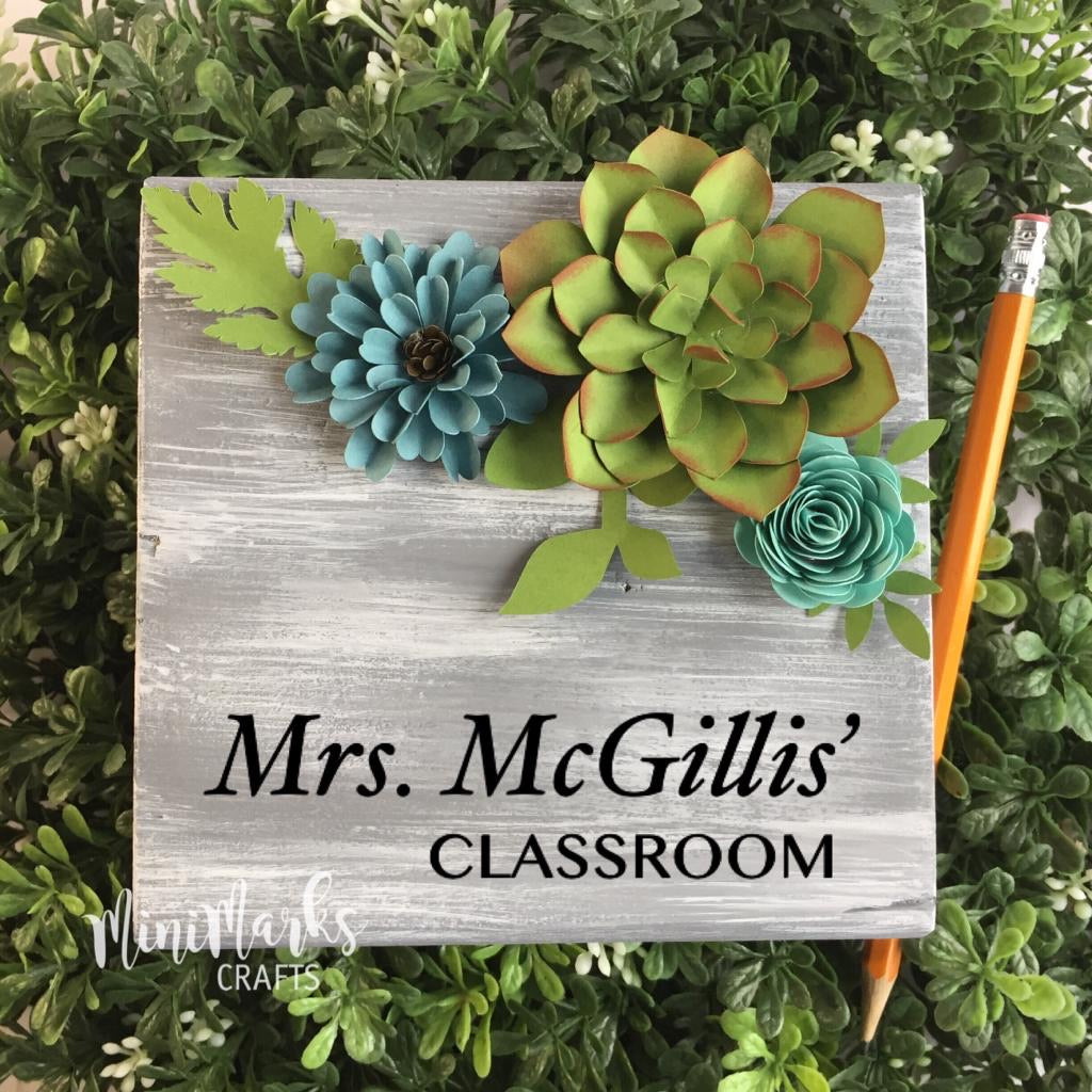 Personalized Desk Block
