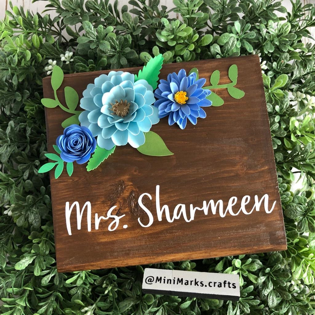 Personalized Desk Block