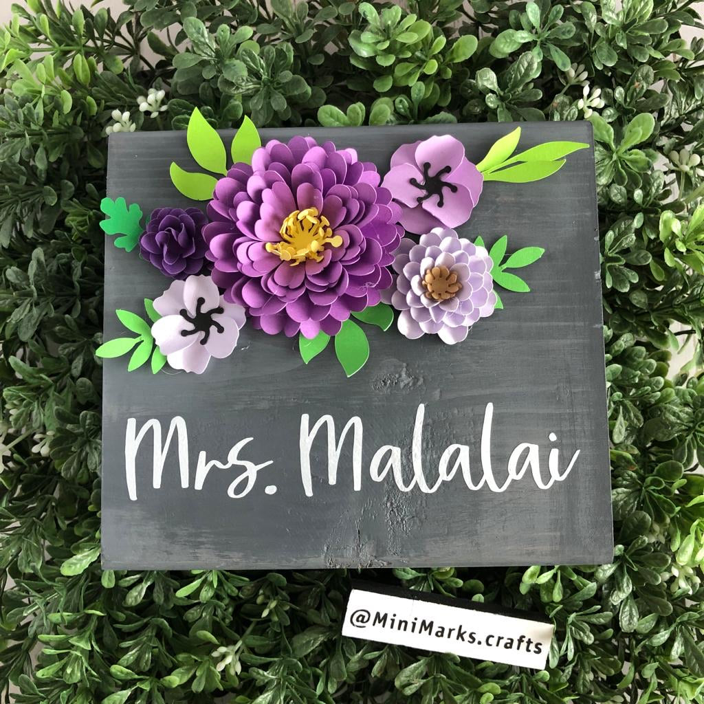 Personalized Desk Block