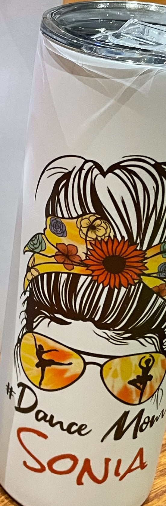 20oz Custom Tumbler Inked Dance