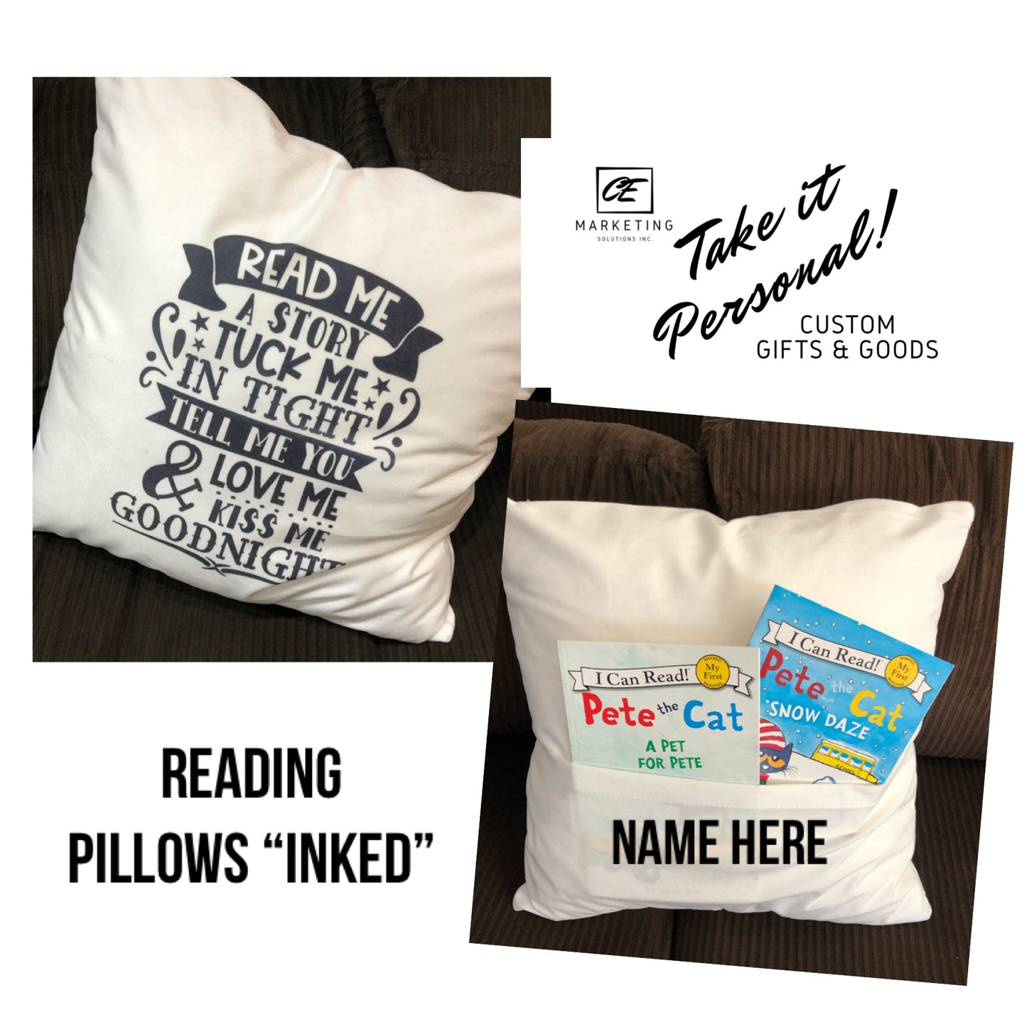 Custom Pocket Pillow