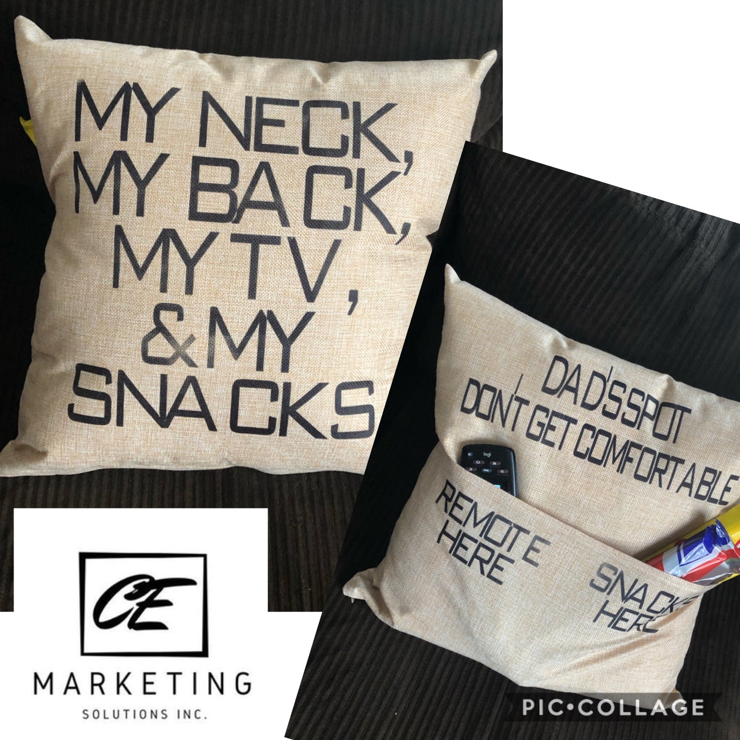 Custom Pocket Pillow