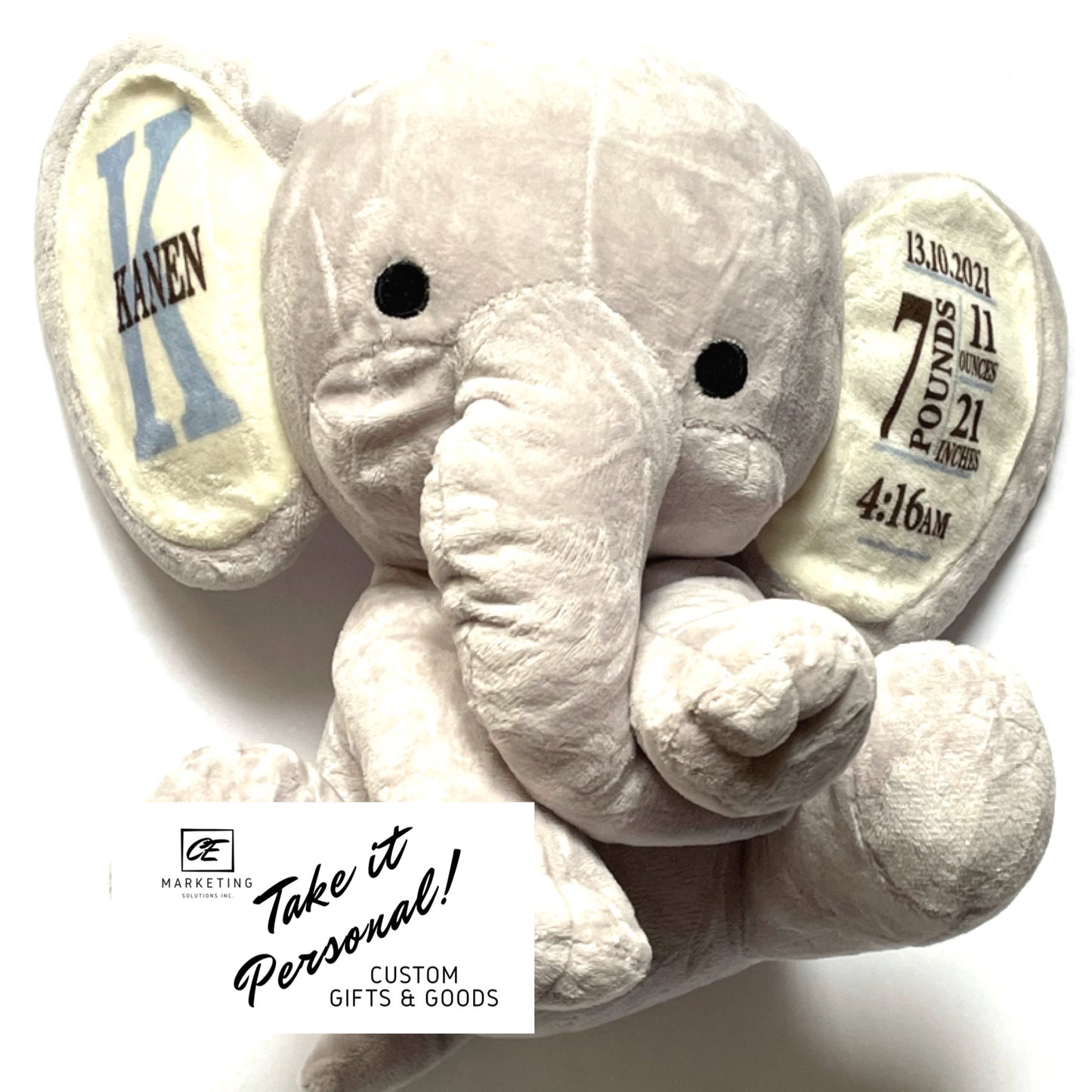 Elephant Custom inked/vinyl