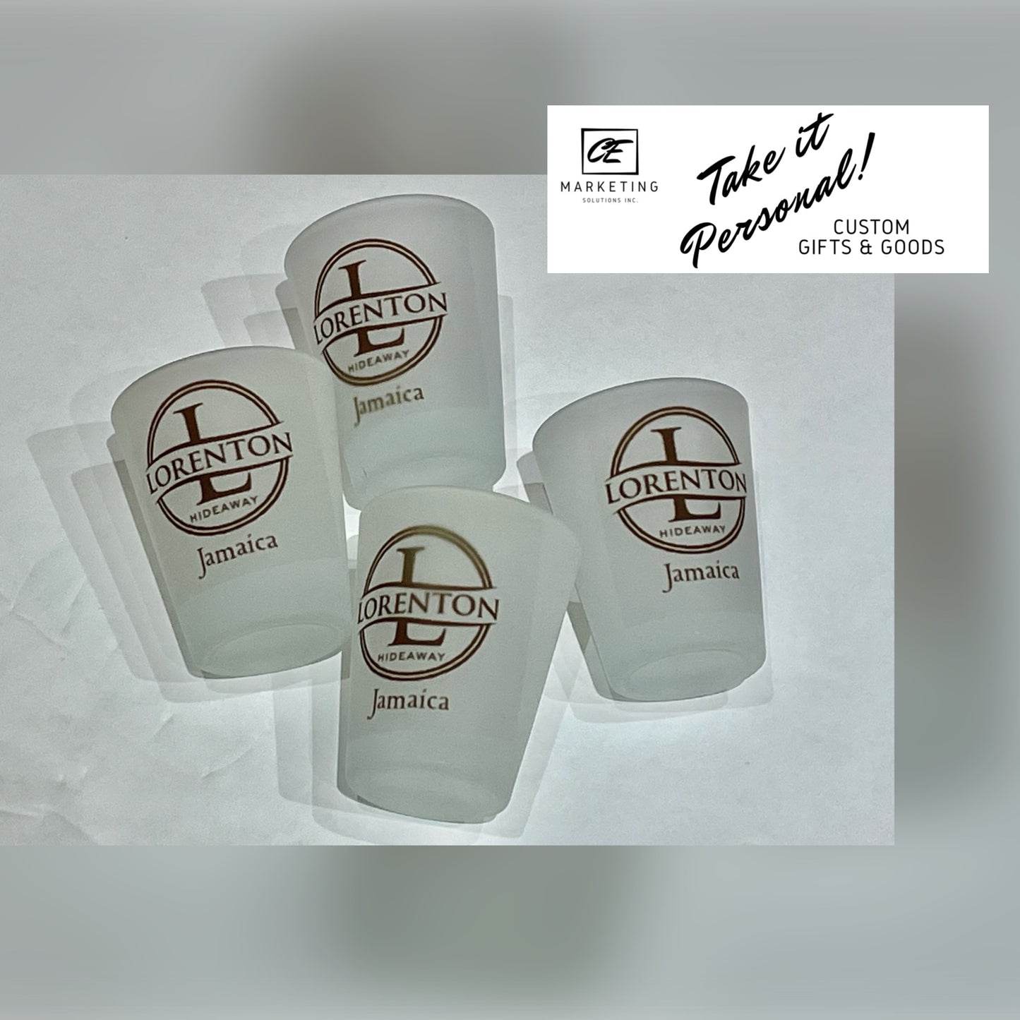 Shot Glasses Custom inked