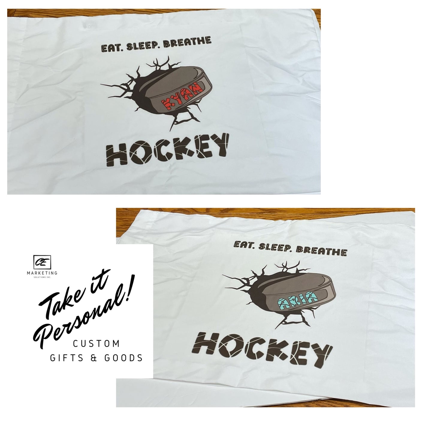 Standard/Queen Bed Pillowcase Inked