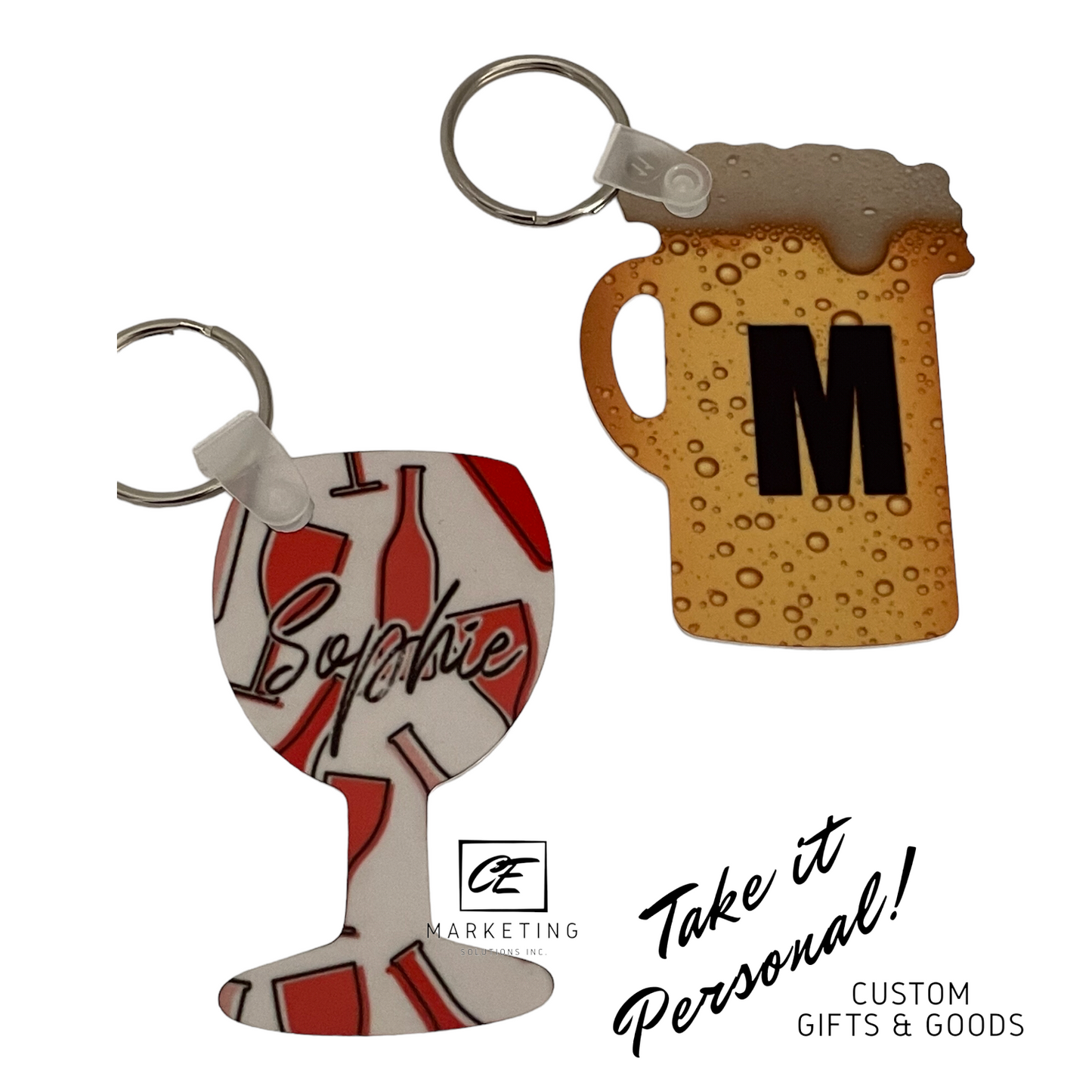 Custom Inked Bag Tag