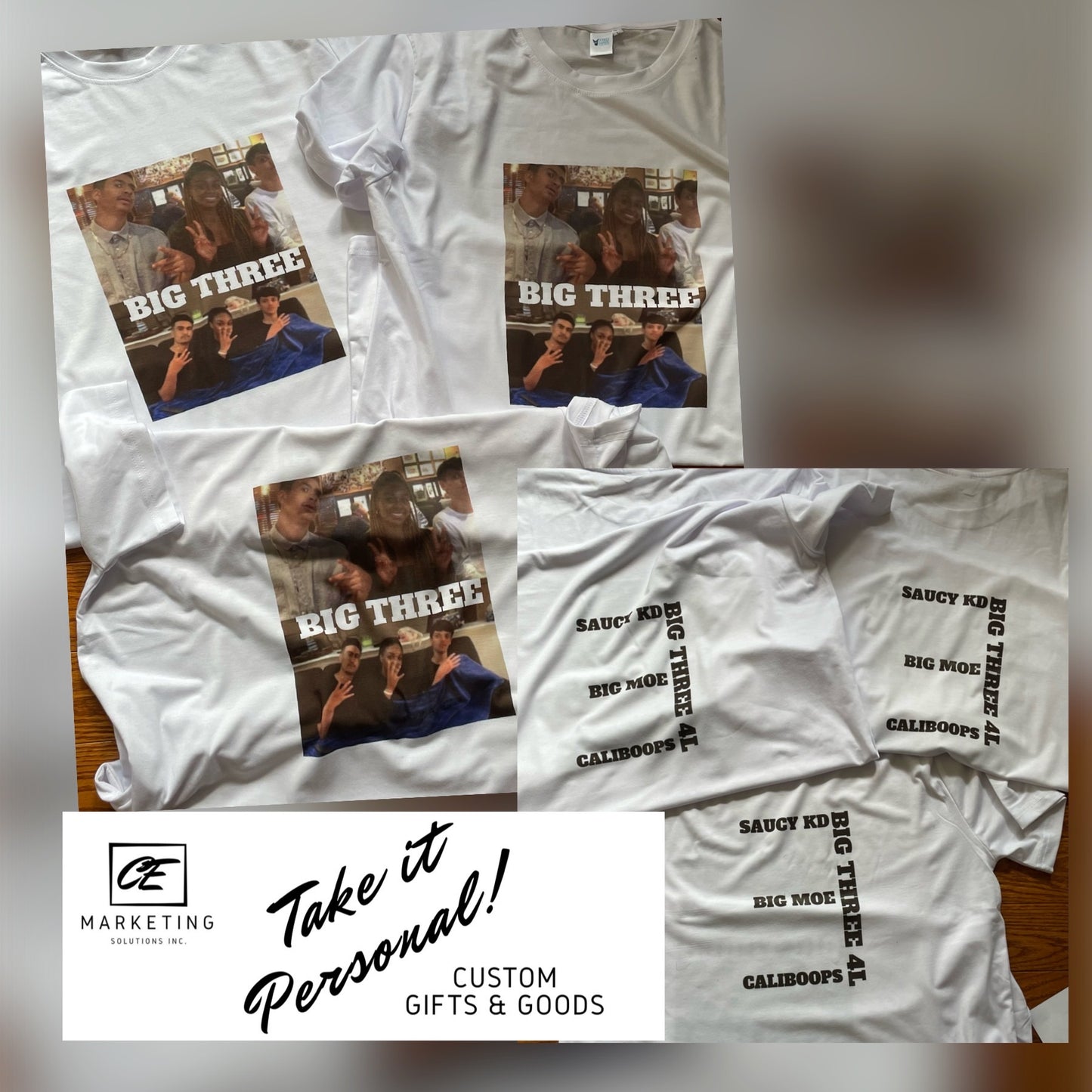 Adult Custom Inked T-Shirts