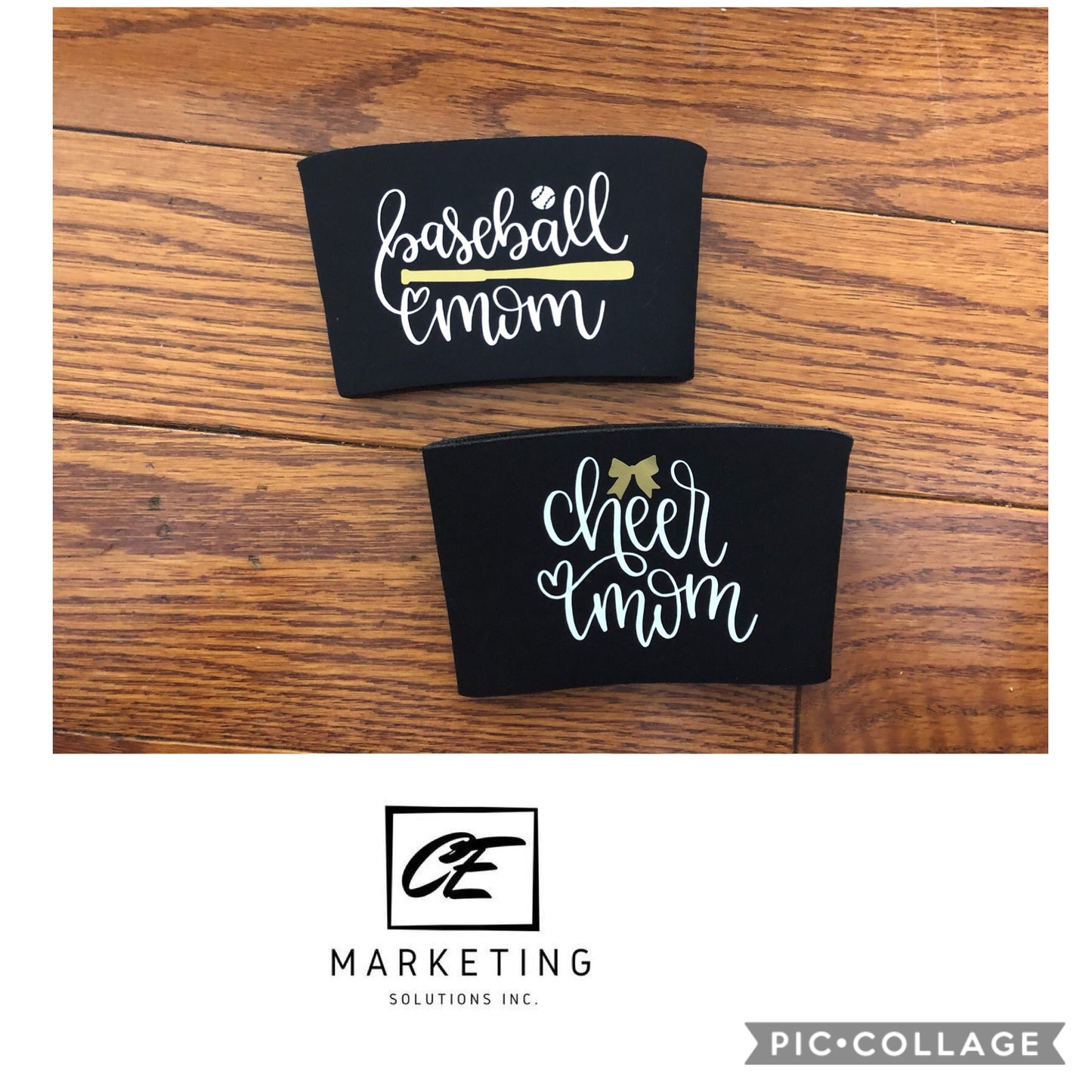 Black Cozi customized with vinyl