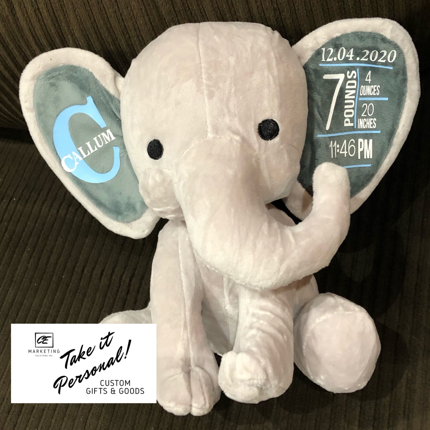 Elephant Custom inked/vinyl