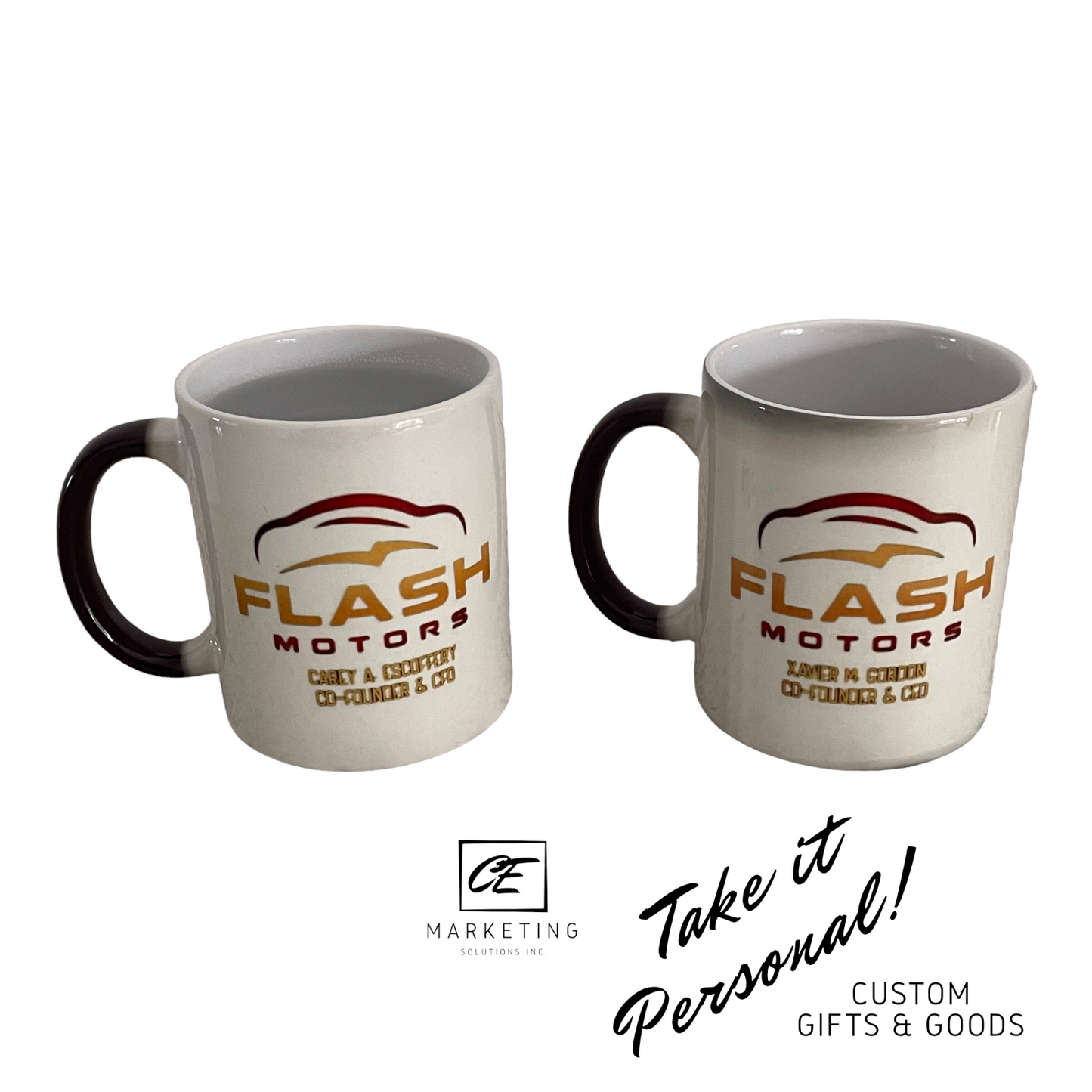 Colour Change Ceramic Mug Custom Inked - 11oz