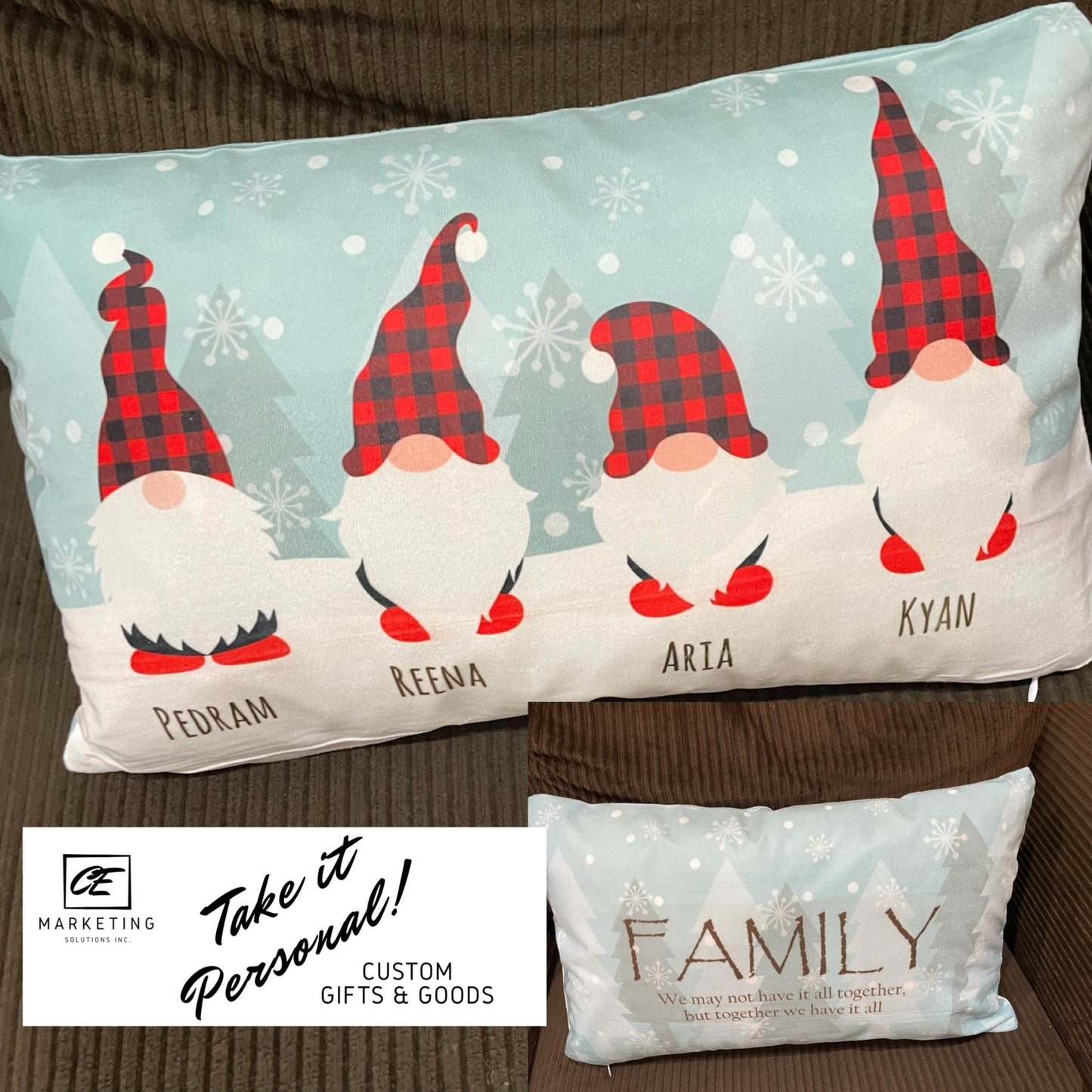 Custom Gnome Pillow