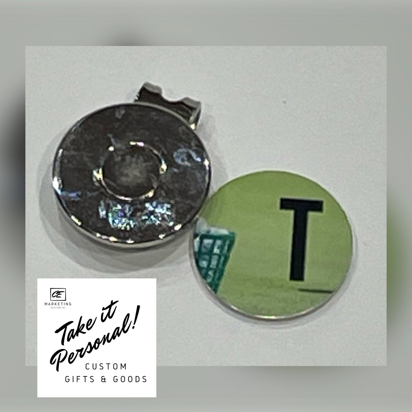 Custom Inked Golf Ball Marker