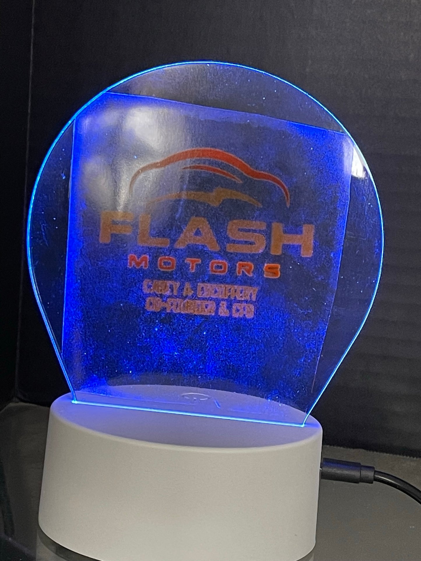 Custom Inked light display