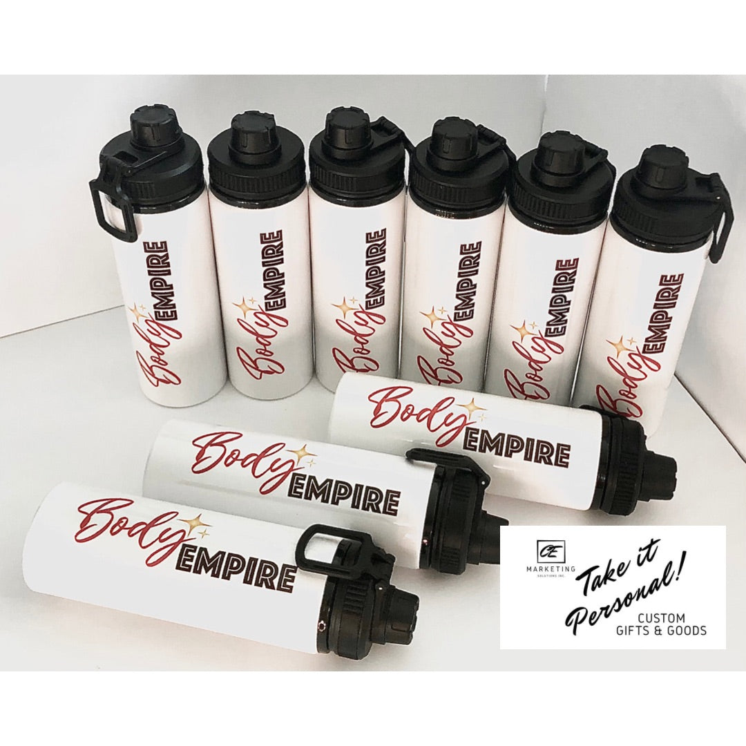 Custom Inked Water Bottle