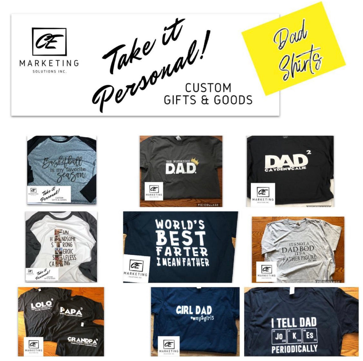 Fun Father’s Day T shirts