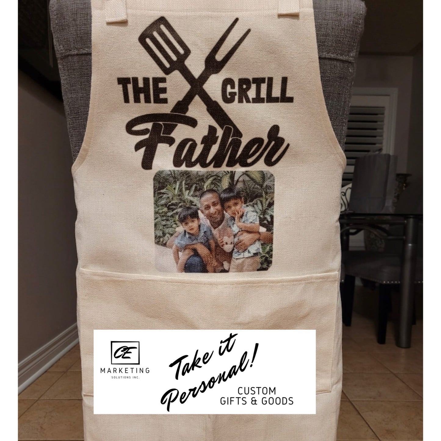 Aprons custom (vinyl or ink )