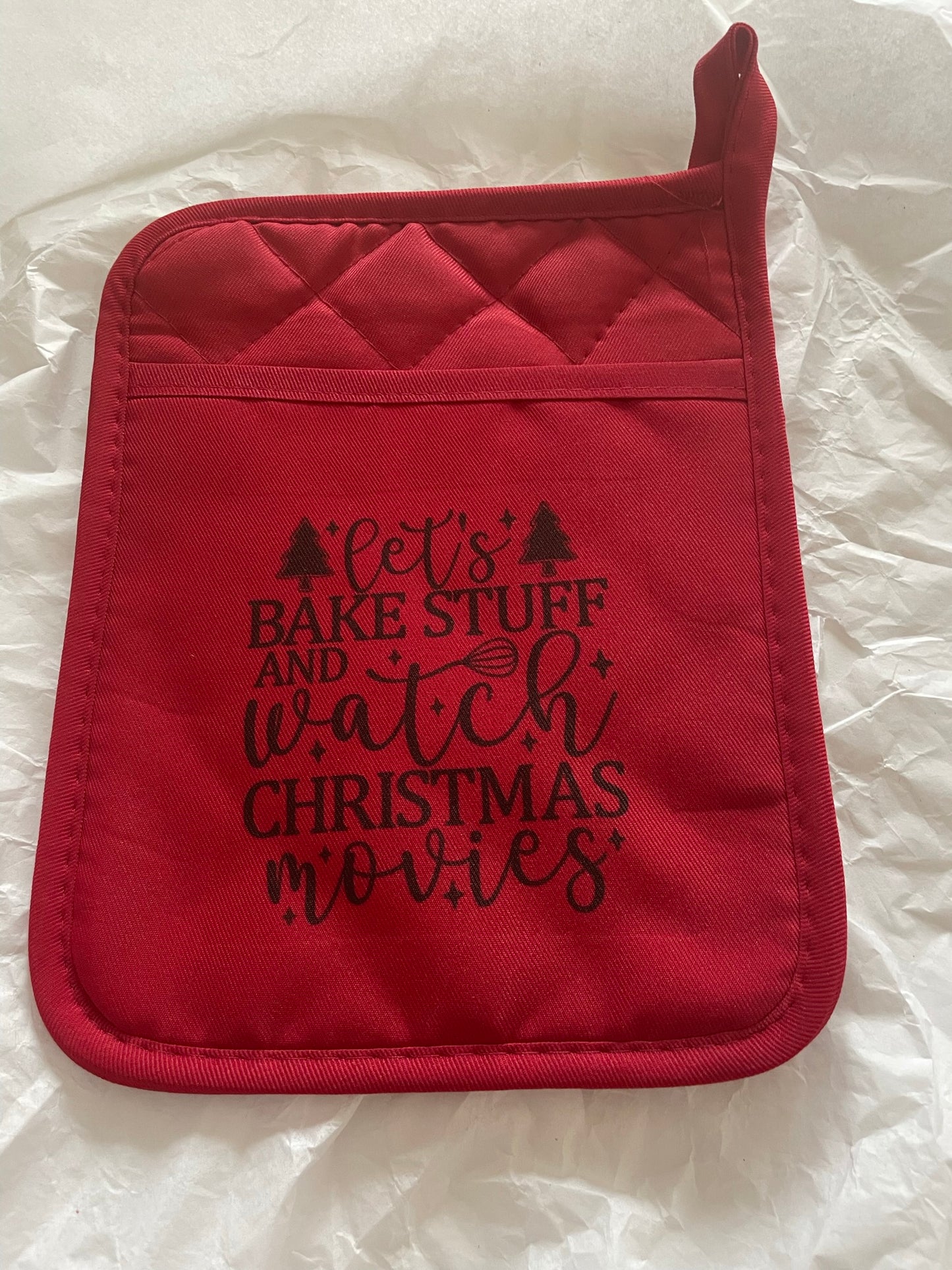 Custom Pot Mitt Inked