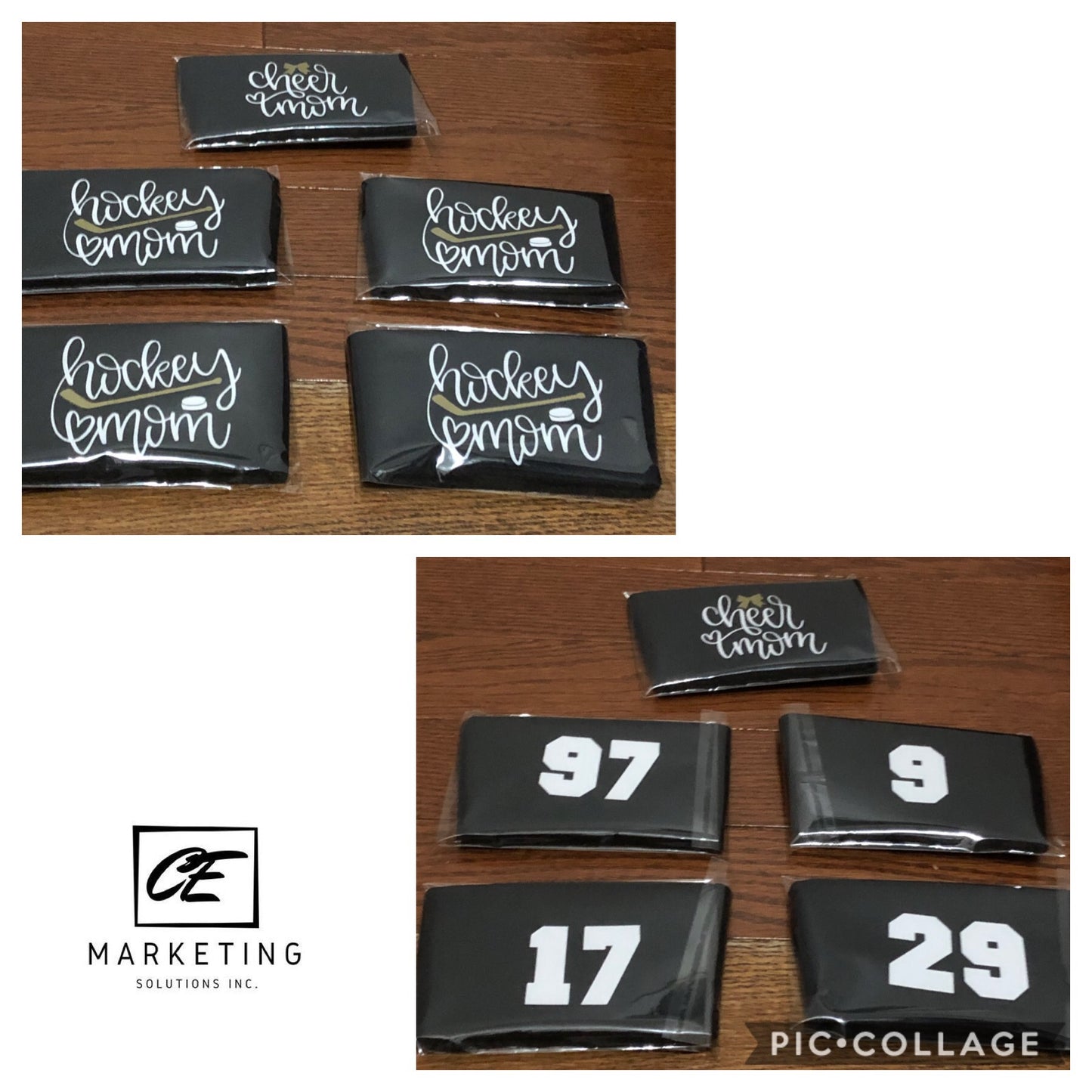 Black Cozi customized with vinyl
