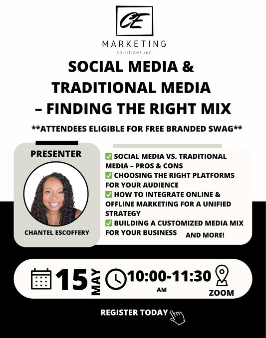 Social Media & Traditional Media – Finding the Right Mix