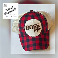 Custom Hat with Patch Dance