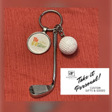 Golf Keychain Custom