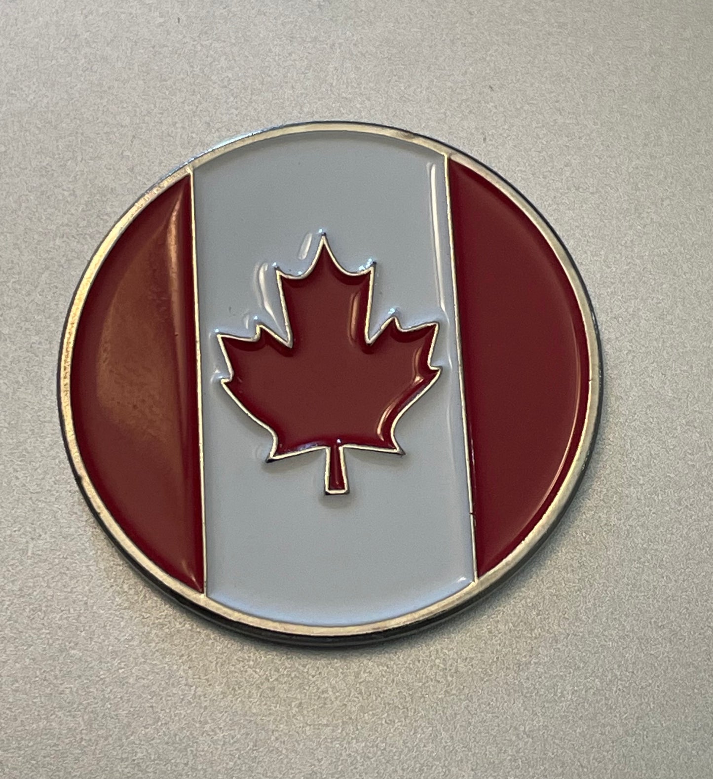 Canadian Flag Golf Ball Marker