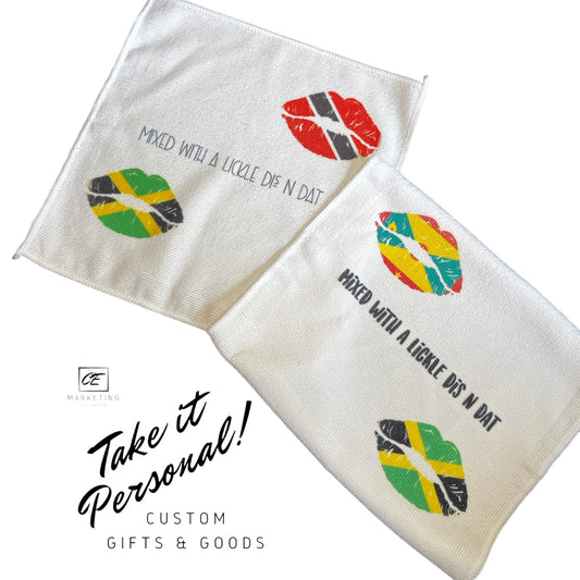 Flag Lips rally towel