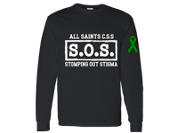 All Saints SOS Long sleeve T- Shirt