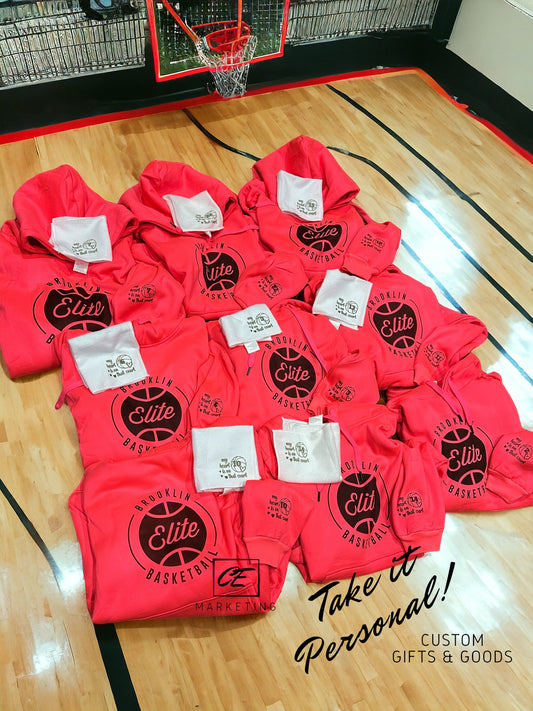 Brooklin Elite BasketBall Ink Sweaters