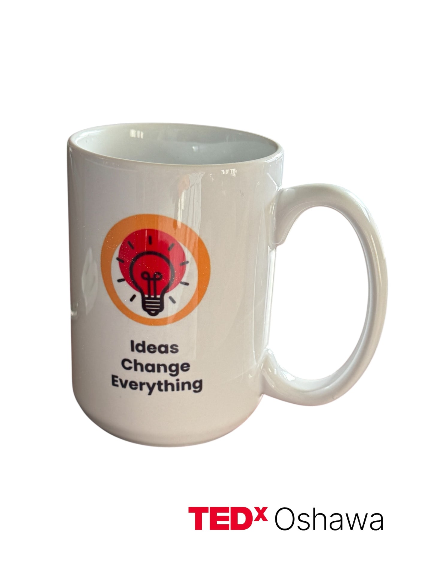 TEDx Oshawa Ceramic Mug  - 15oz -  Ideas Change Everything