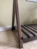 Wood Plant Bench Stand