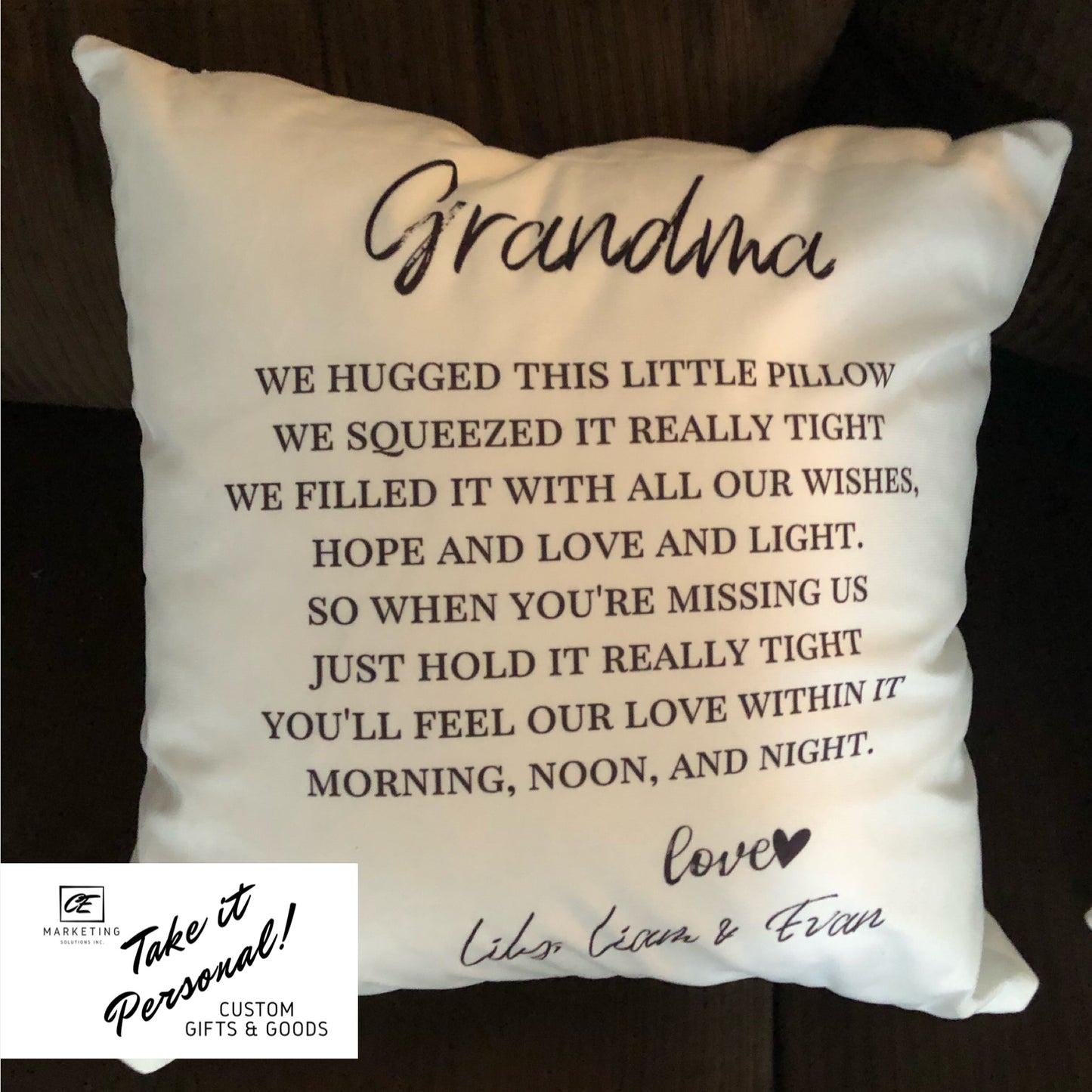 Custom Square Pillow