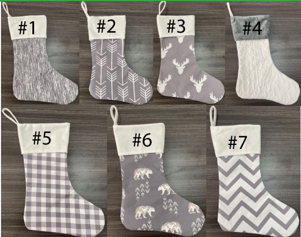 Holiday Stockings Custom Inked