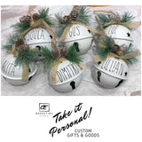 Holiday Bell Custom Ornaments