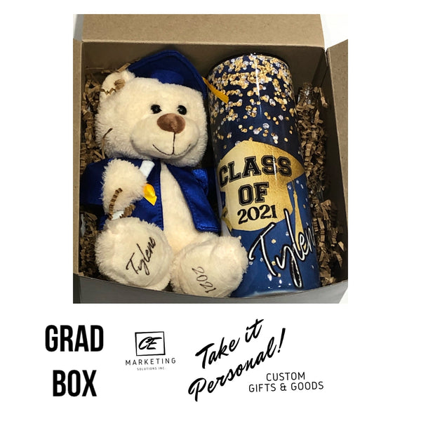 Graduation Bear & Tumbler Combo