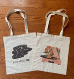 Custom Reusable inked Canvas Tote