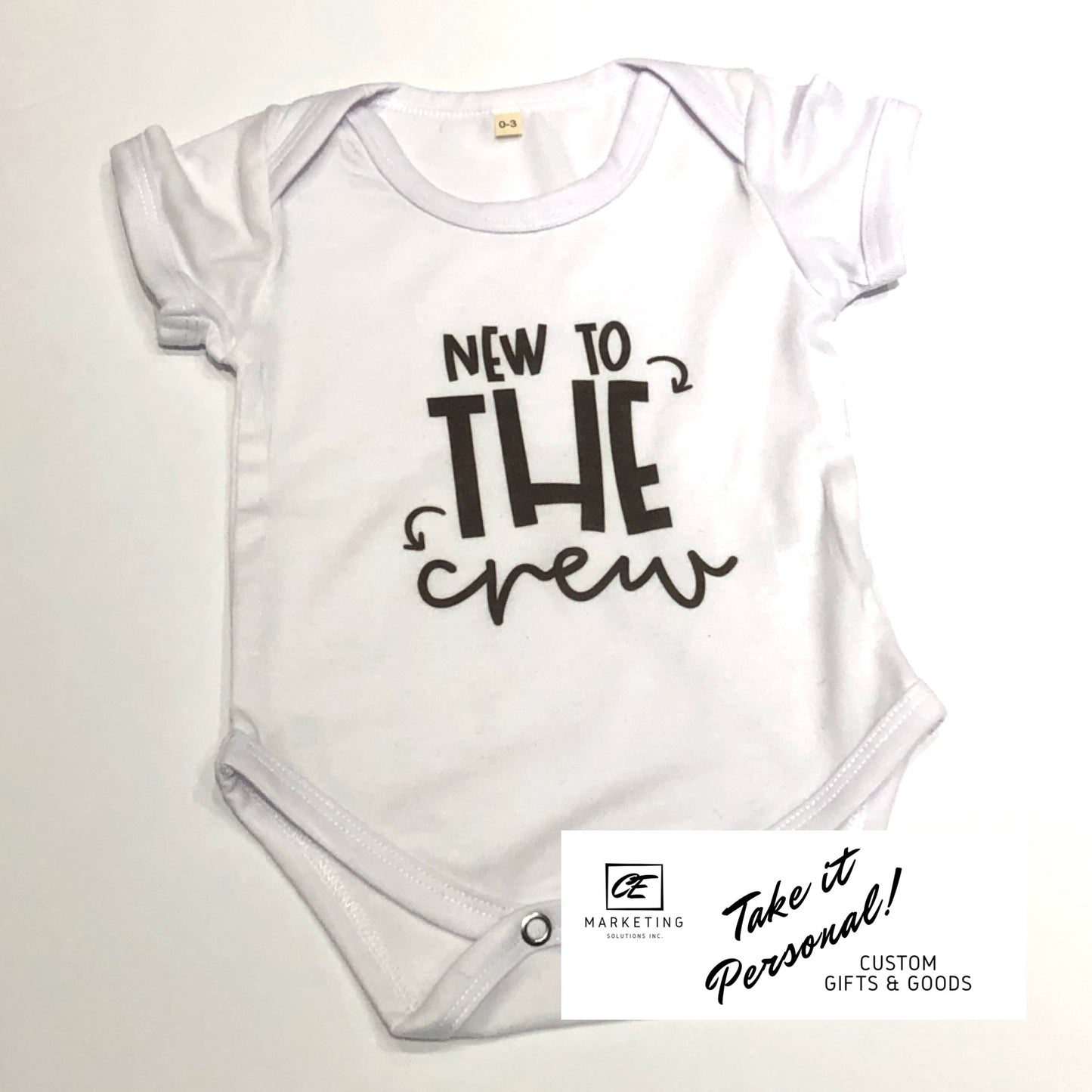 Baby Custom Onesie inked