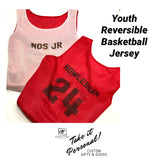 Youth / Adult Reversible custom Jersey ( Ink & custom vinyl)