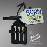 Custom Golf Bag Tag Tee Holders
