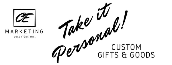 Take it Personal with CE Marketing Solution Inc Gift Card