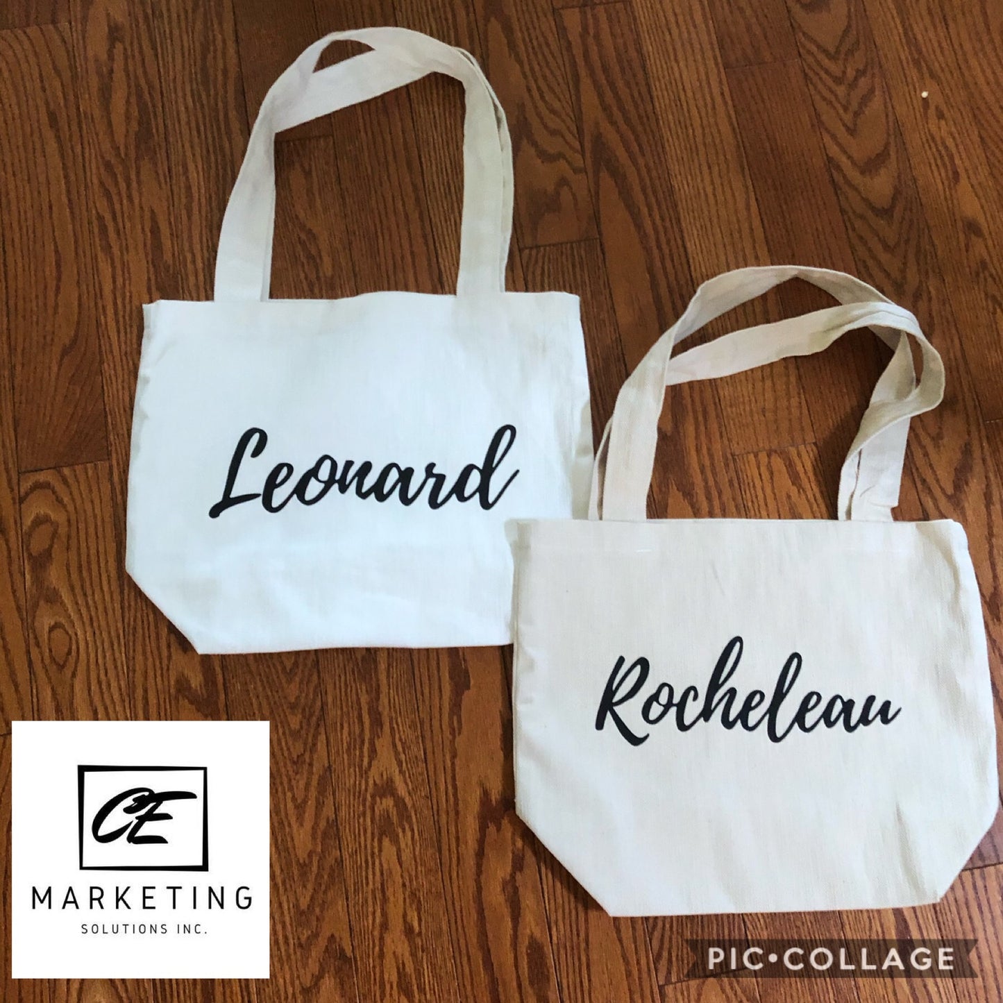 Custom Made Bag Cotton Vinyl