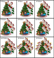 Ornaments Holiday Tree Custom with Masks