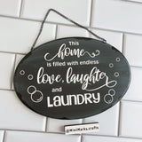 Funny Laundry Room Signs