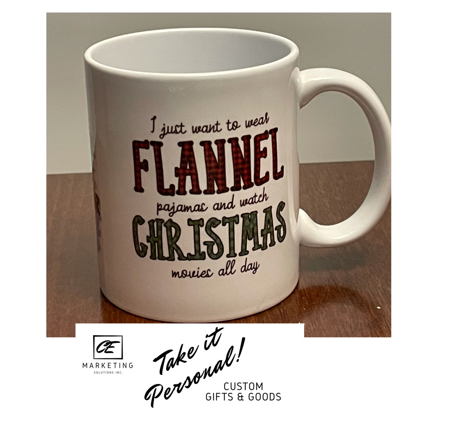 Ceramic Mug Custom Inked - 11oz