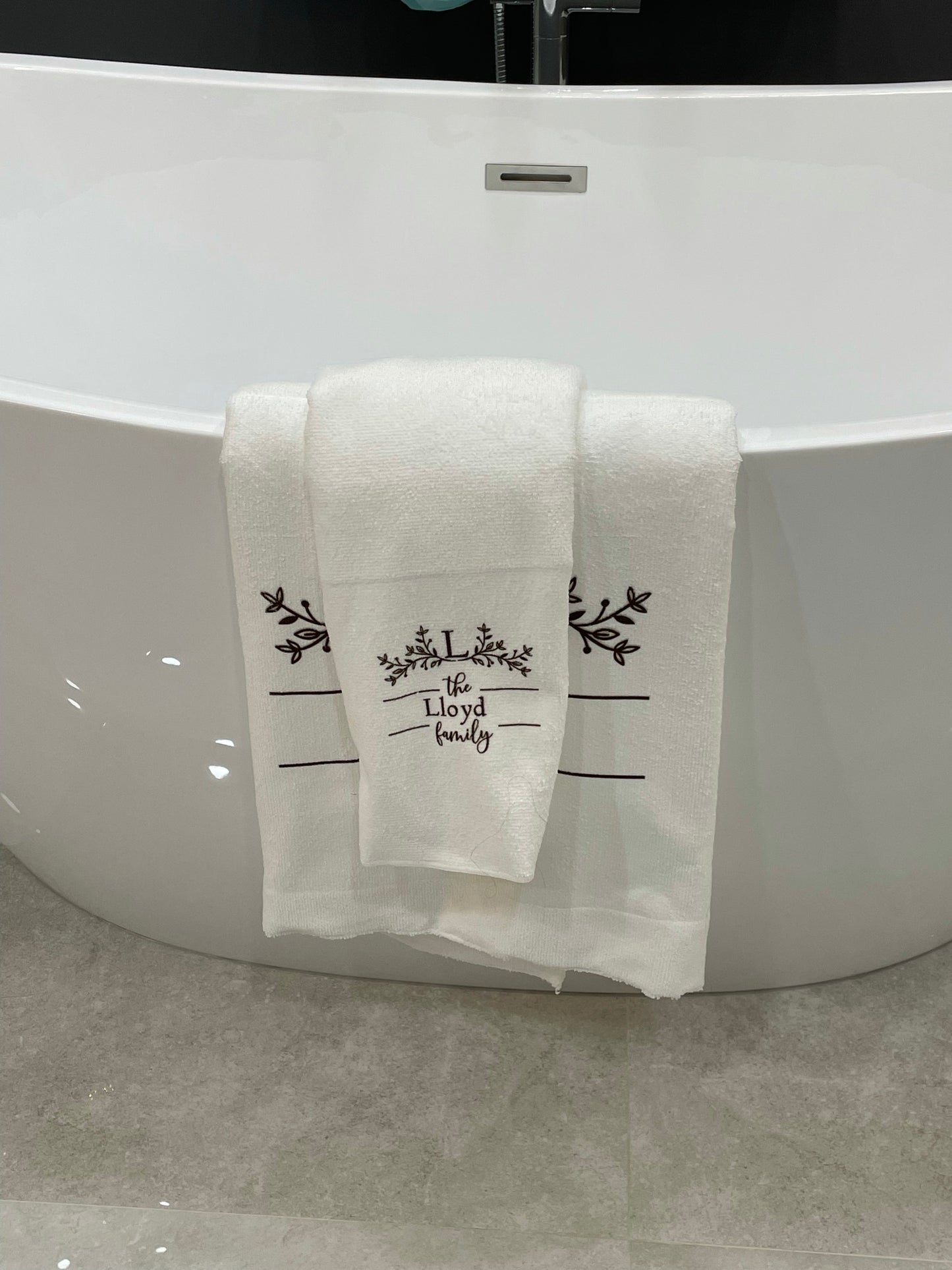 Towels Custom Inked