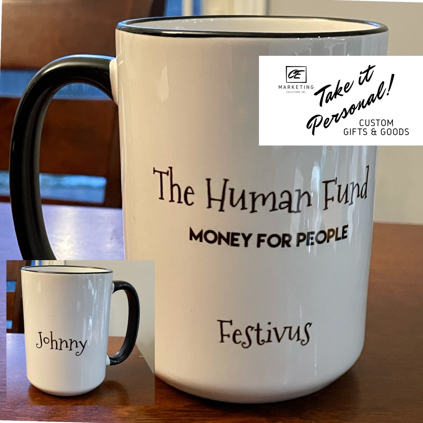Ceramic Mug Custom Inked - 15oz